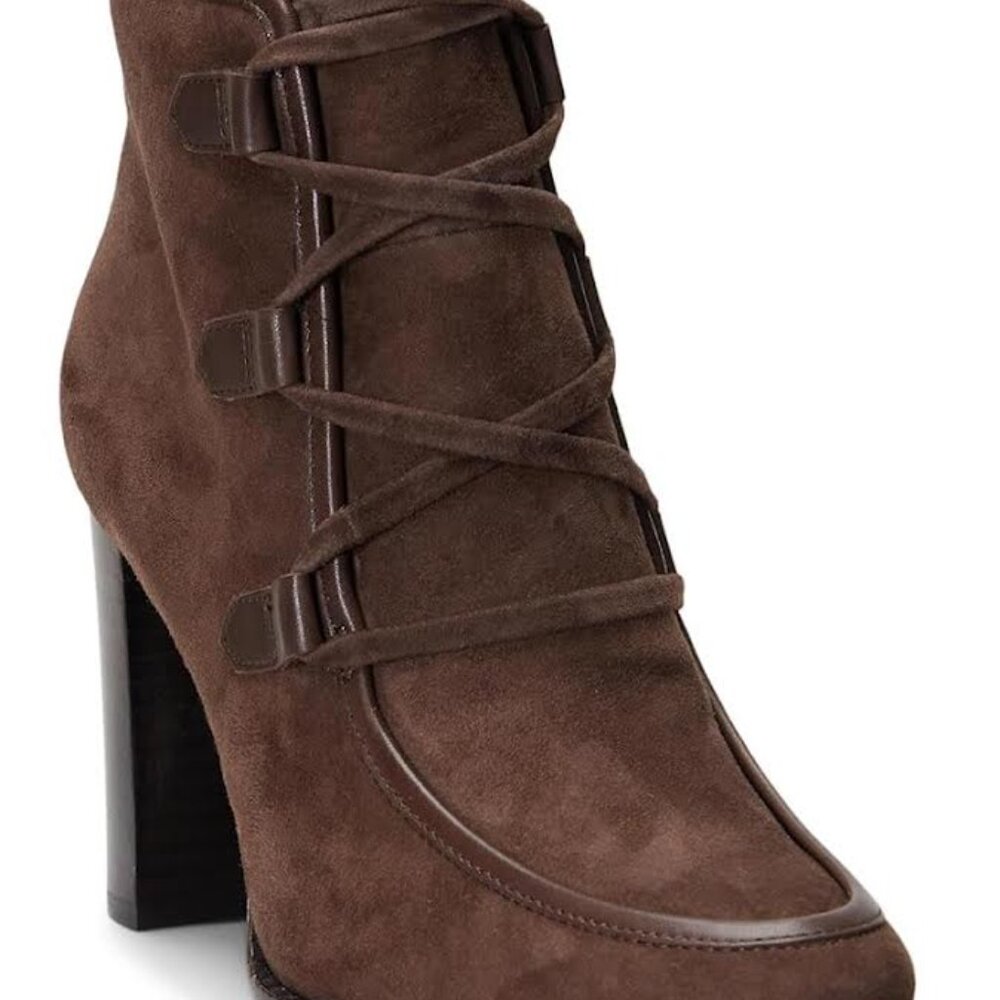 Lauren Ralph Lauren Mabel (Chestnut Brown/Chestnut Brown) Women's Shoes - Picture 3 of 4